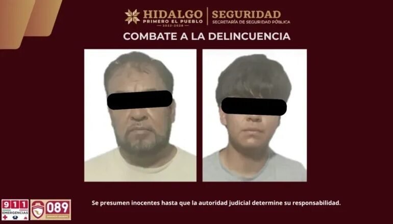 Aseguran a Dos Personas Con Mil 200 Litros de Combustible en Ixmiquilpan, Hidalgo