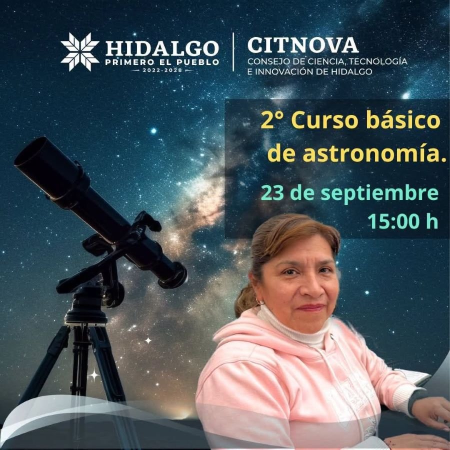 Citnova invita al Segundo Curso Básico de Astronomía