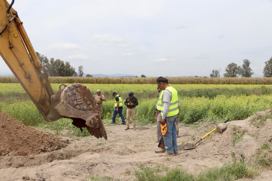 En la localidad de Teocalco, Destruyen túnel relacionado con el robo de hidrocarburo