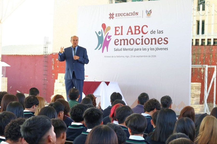 Encabeza Natividad Castrejón estrategia “El ABC de las emociones” en Hidalgo