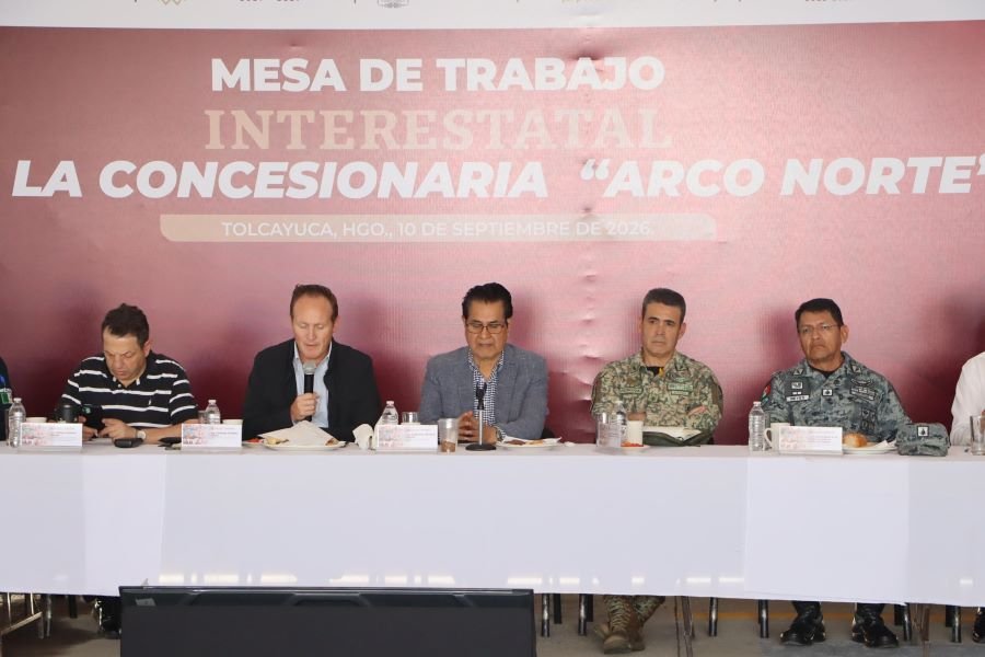 Gobierno de Hidalgo Refuerza Coordinación Interestatal Para Mantener La Seguridad en la Autopista Arco Norte