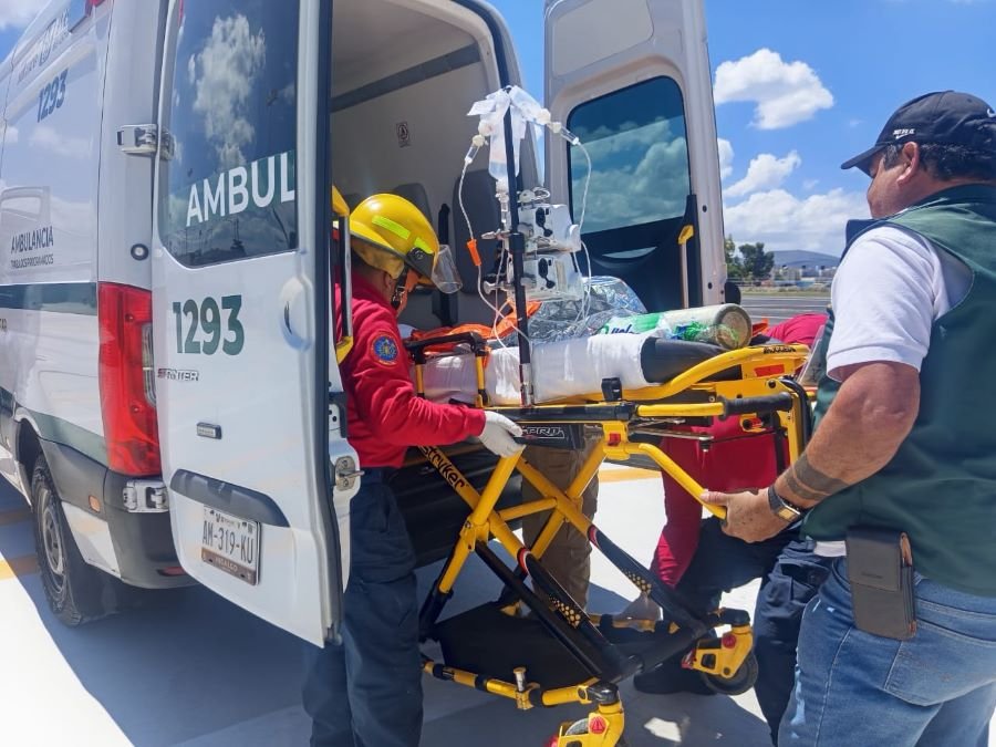 Gracias a la coordinación interinstitucional, menor de la Huasteca recibe atención médica especializada