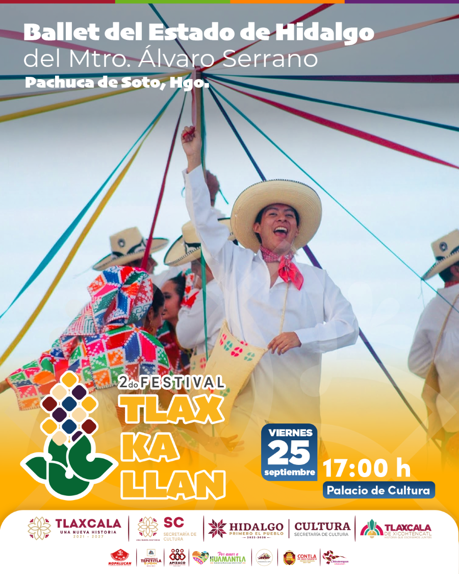 Hidalgo llevará caravana cultural al Festival Tlaxkallan 2026