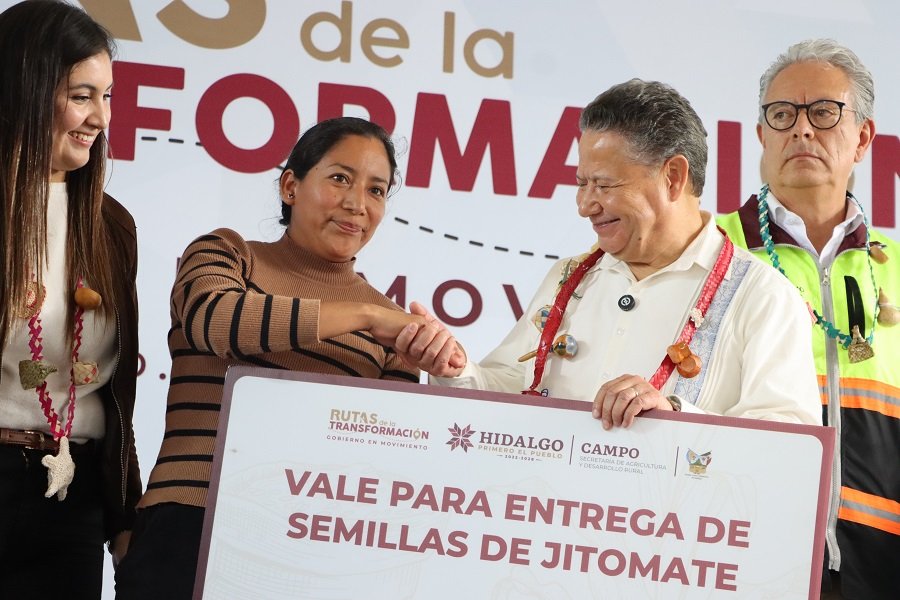 Invierte Hidalgo en Fertilidad del Suelo, Semillas Certificadas, Repoblación Frutícola y Rescate del Maguey