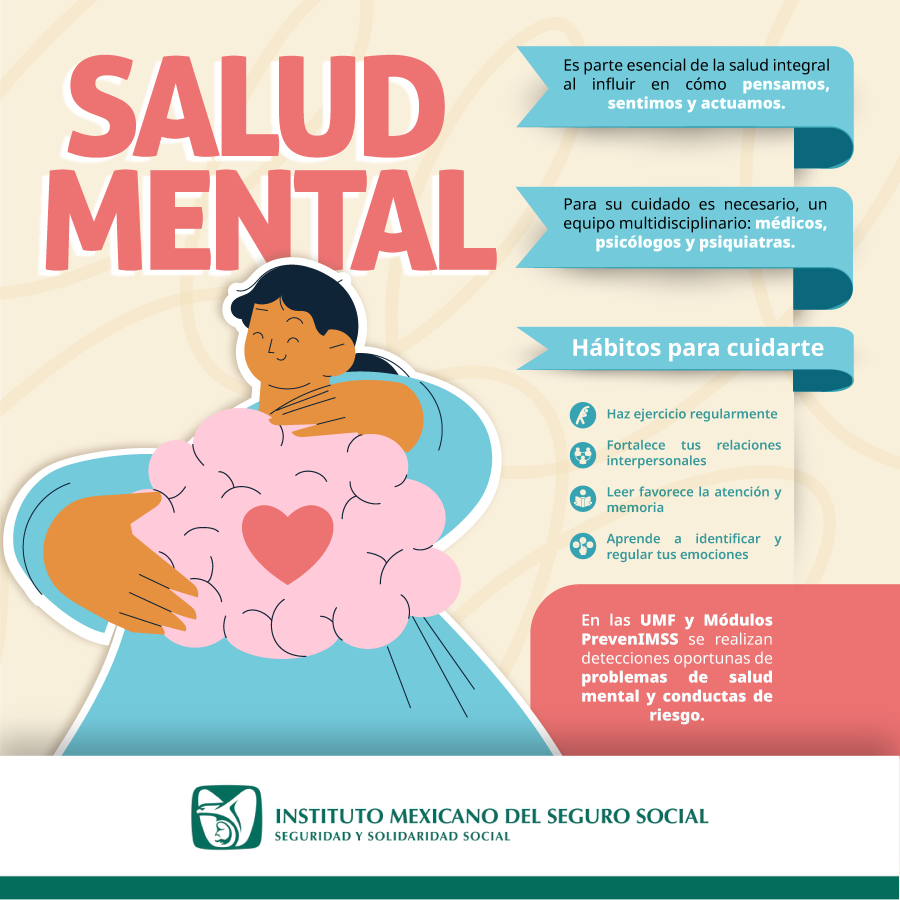 Promueve IMSS Hidalgo Hábitos Saludables Para Fortalecer Salud Mental