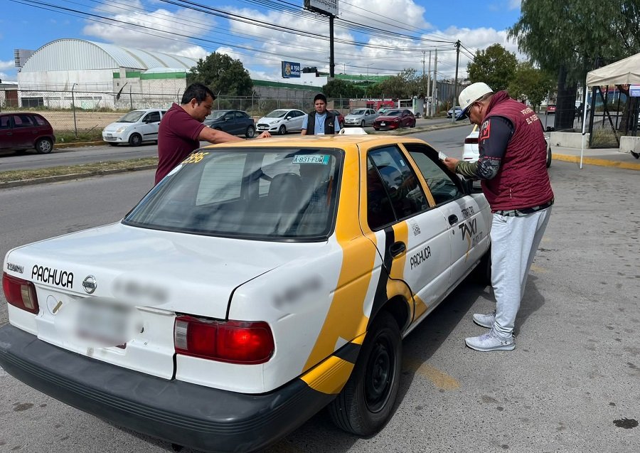 Semot realiza operativos para el cumplimiento de la Ley de Movilidad y Transporte para el Estado de Hidalgo y su Reglamento