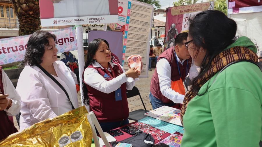 SSH acerca servicios de salud a Acaxochitlán
