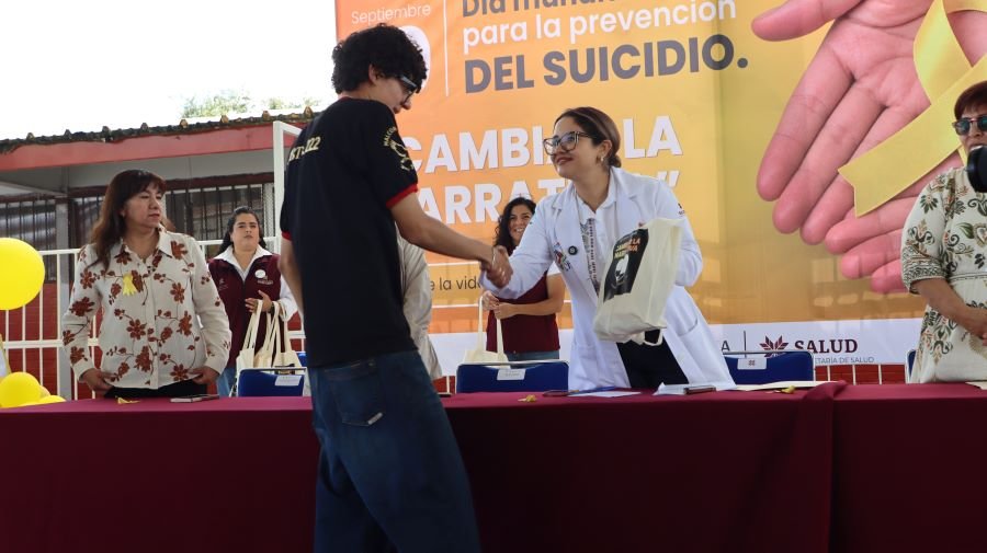 Secretaría de Salud y Jóvenes de planteles educativos trabajan en conjunto para cambiar la narrativa de la salud mental