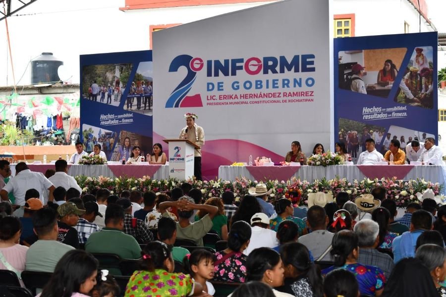 Sierra y Huasteca Ejemplo de Unidad, Reconstrucción y Paz Social Durante Los Segundos Informes Municipales
