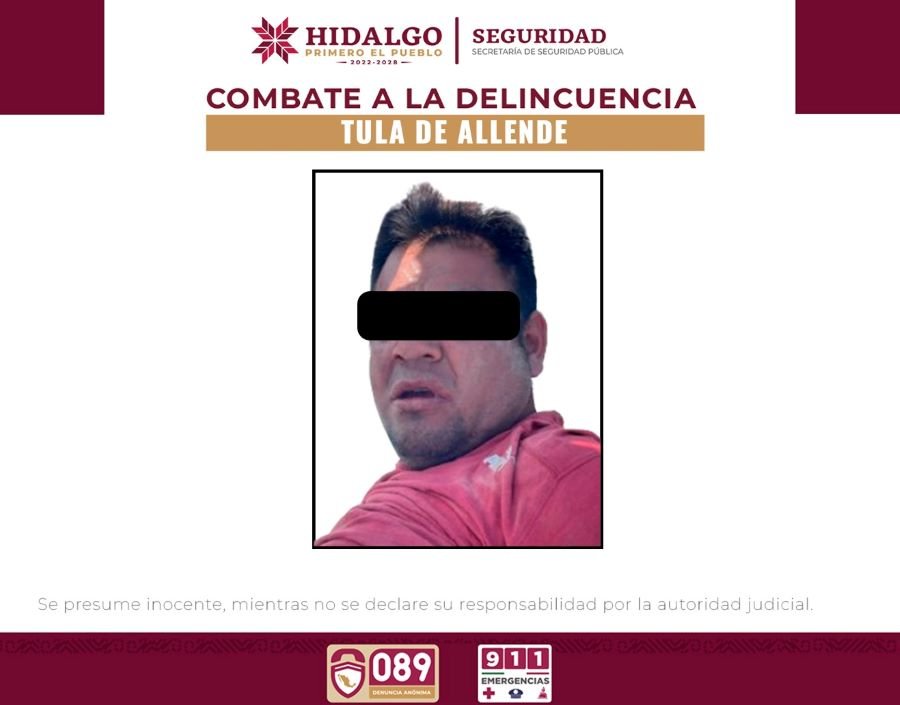 SSPH en Persecución Detiene a Un Sujeto Que Robo Un Tractocamión