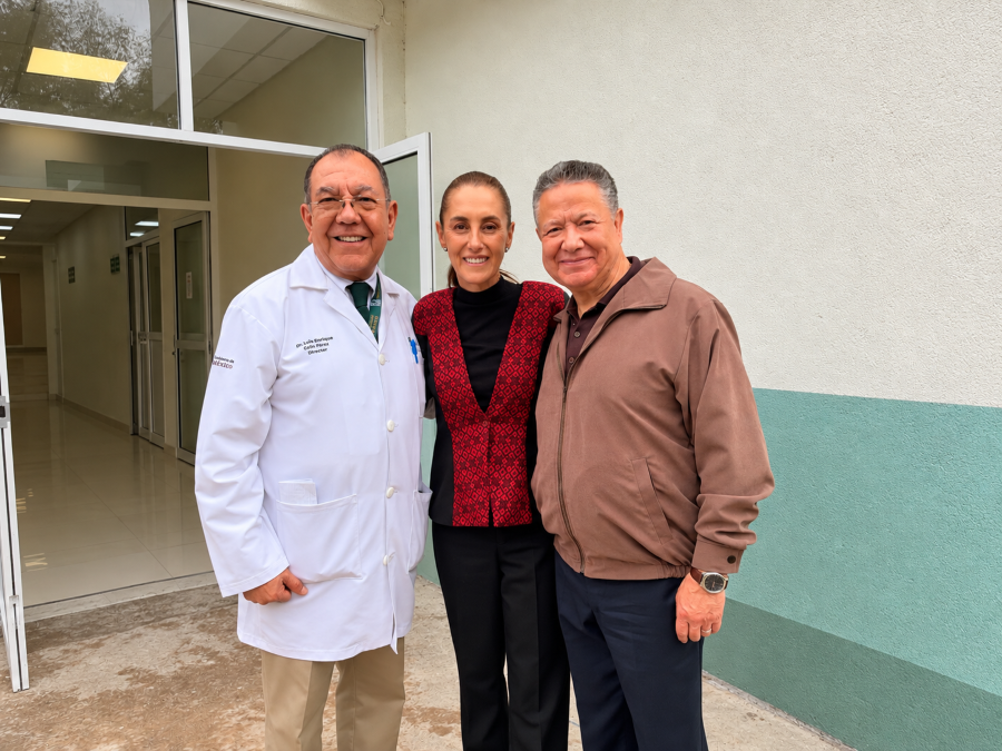 Menchaca Acompaño a Sheinbaum en el Inicio la Gira Nacional de Salud en Metztitlán