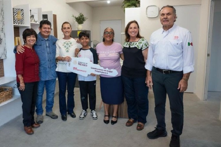 En Veracruz, Presidenta Claudia Sheinbaum Reporta 43% de Avance del Programa de Vivienda Para El Bienestar; Entrega 900 En La Entidad