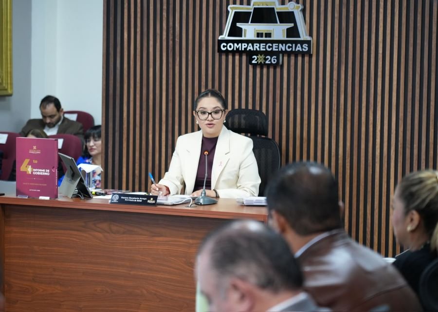 Fortalece Hidalgo infraestructura médica, vacunación, programas preventivos y atención en comunidades: Vanesa Escalante comparece ante diputados locales.