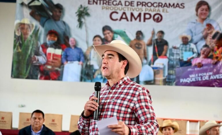 Saderh fortalece actividades productivas de 316 familias de cinco municipios de La Sierra Gorda