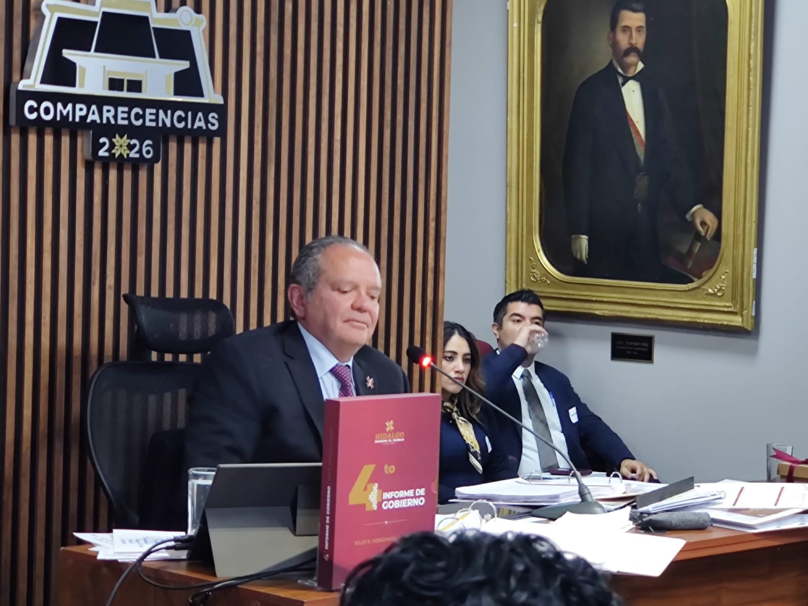 Comparece Secretario de Infraestructura Pública y Desarrollo Urbano Sostenible Ante Integrantes del Congreso Local