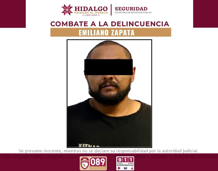 Policía Estatal recupera tractocamión robado y detiene a un asaltante tras persecución en Emiliano Zapata