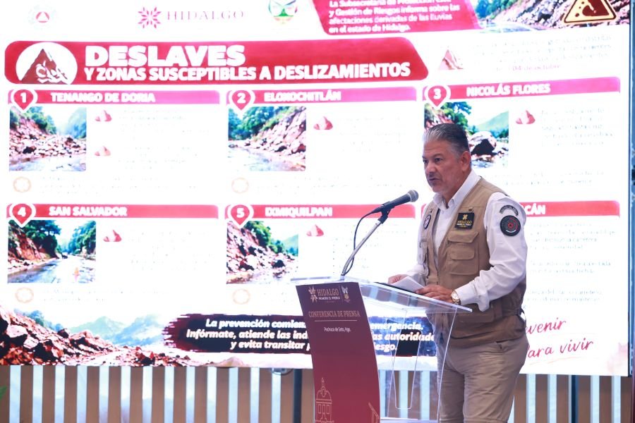 Semáforo Rojo por lluvias para la Sierra Alta en el Norte del Estado