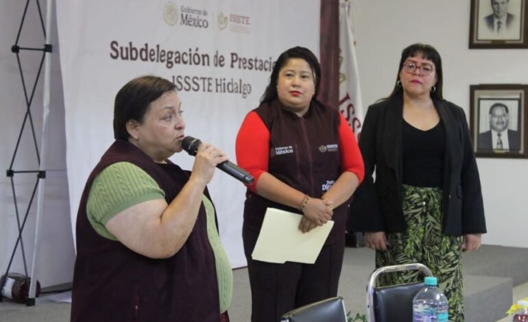 Realiza ISSSTE Hidalgo capacitación sobre prevención del suicidio en unidades médicas y administrativas