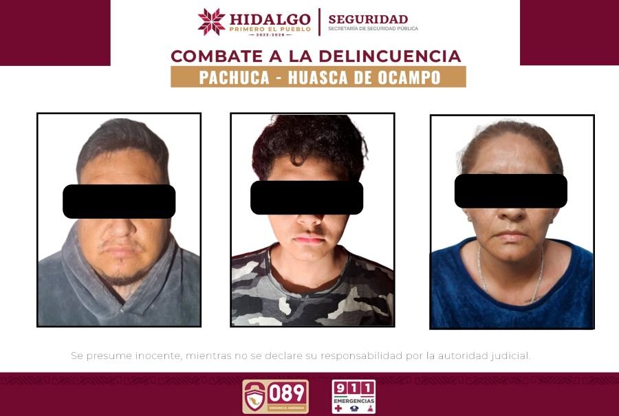 SSPH asegura cerca de 4 mil dosis de presunta droga y detiene a tres personas