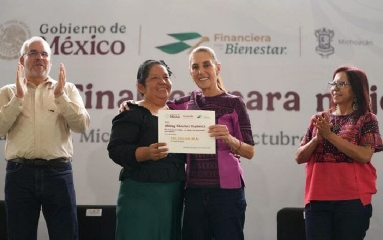 “Si Las Mujeres Nos Unimos, No Hay Nada Que Nos Detenga”: Presidenta Claudia Sheinbaum Al Cumplir Meta de 56 Mil 500 Créditos Finabien en Michoacán Para Que Mujeres Emprendan