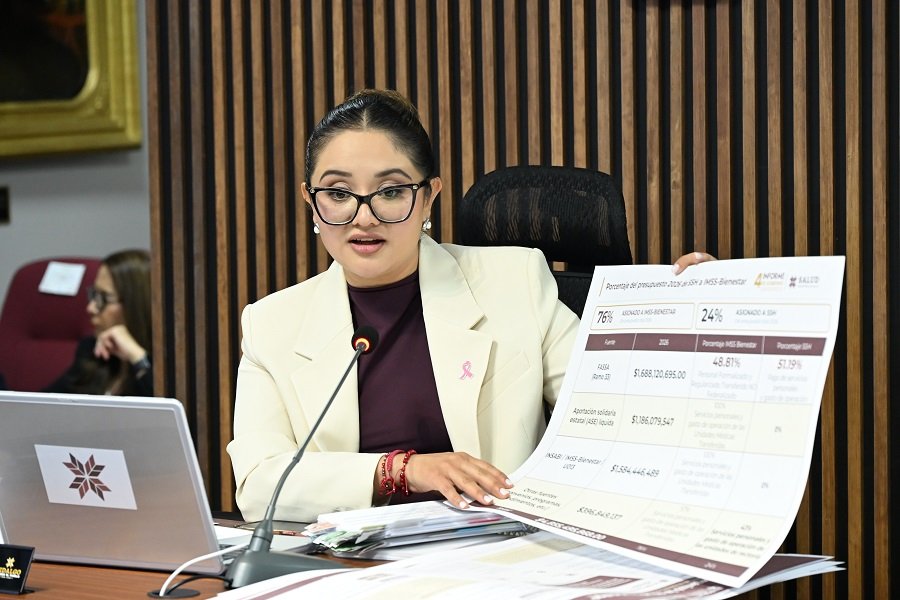 Vanesa Escalante, secretaria de Salud comparece ante el Congreso de Hidalgo y destaca avances en infraestructura médica y vacunación